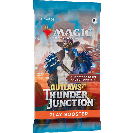 Magic: The Gathering Outlaws of Thunder Junction Play Booster - 14 Cards - Wizards of the Coast