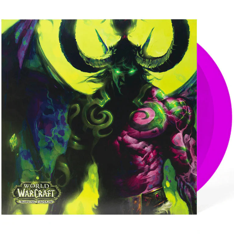 World of Warcraft: The Burning Crusade Original Soundtrack - Record Set 2xLP, Purple Colored Vinyl, iam8bit, OST
