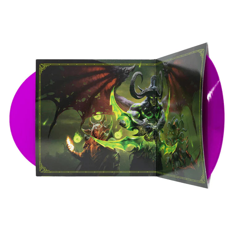 World of Warcraft: The Burning Crusade Original Soundtrack - Record Set 2xLP, Purple Colored Vinyl, iam8bit, OST