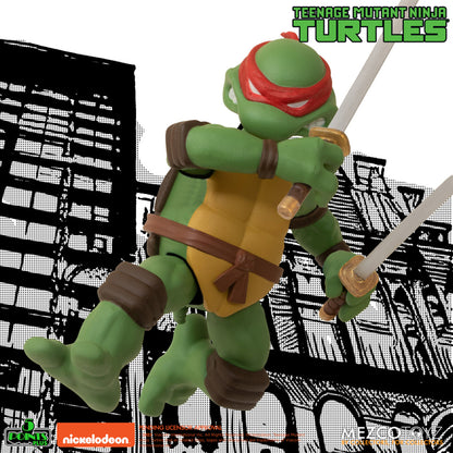 TMNT 4 Figure Deluxe Set Mezco 5 Points