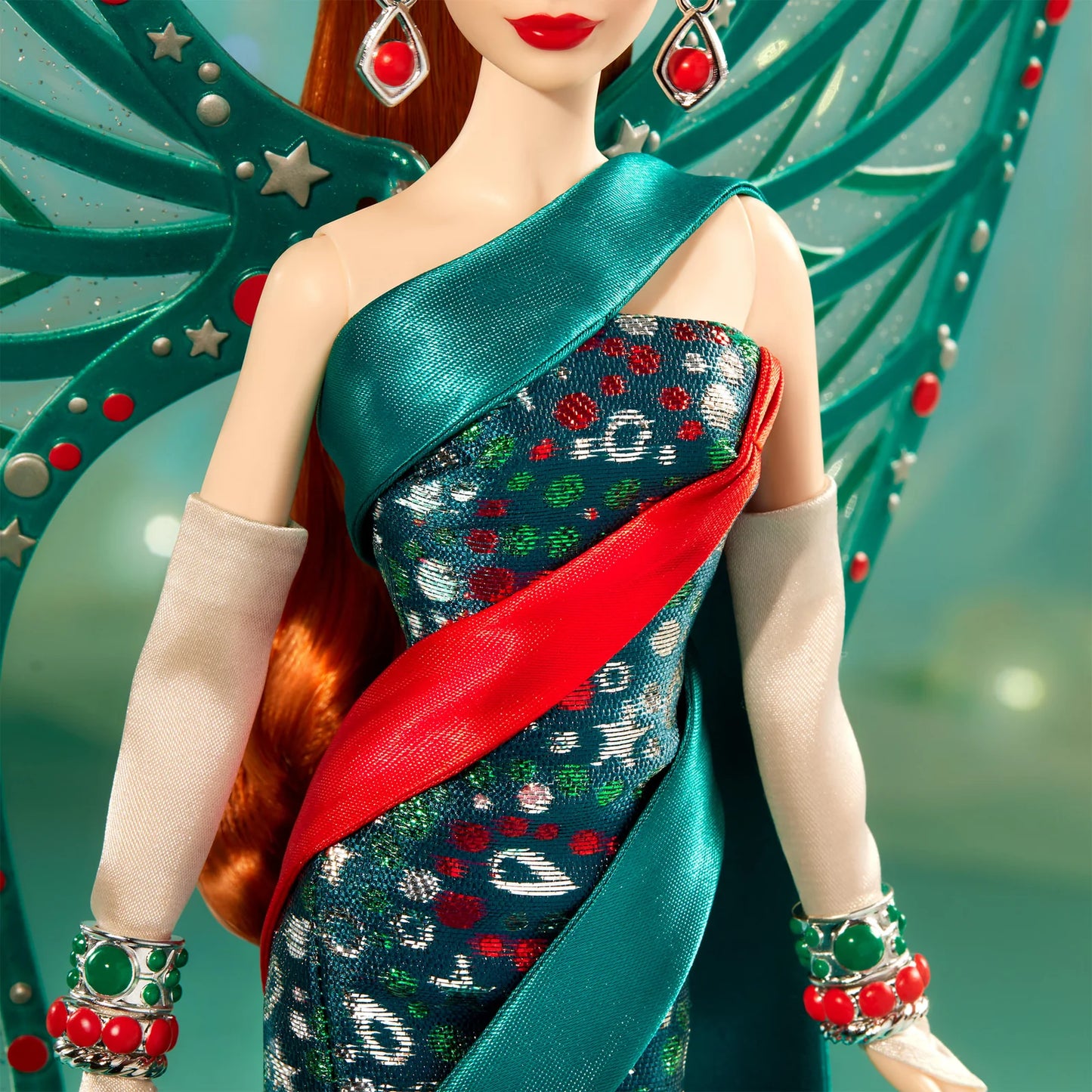 Bob Mackie Holiday Angel Barbie Doll - Mattel Creations