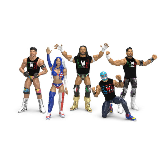 WWE Elite Collection Latino World Order LWO Action Figure 5-Pack - Mattel - Creations Exclusive