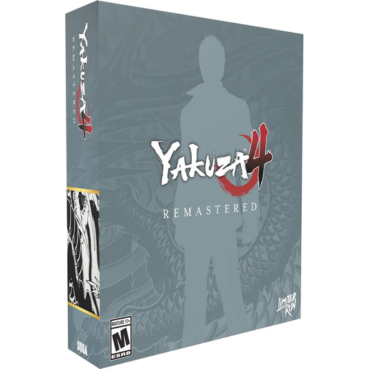 Yakuza 4 Remastered Classic Edition - PlayStation 4 - SEGA, Limited Run Games #580