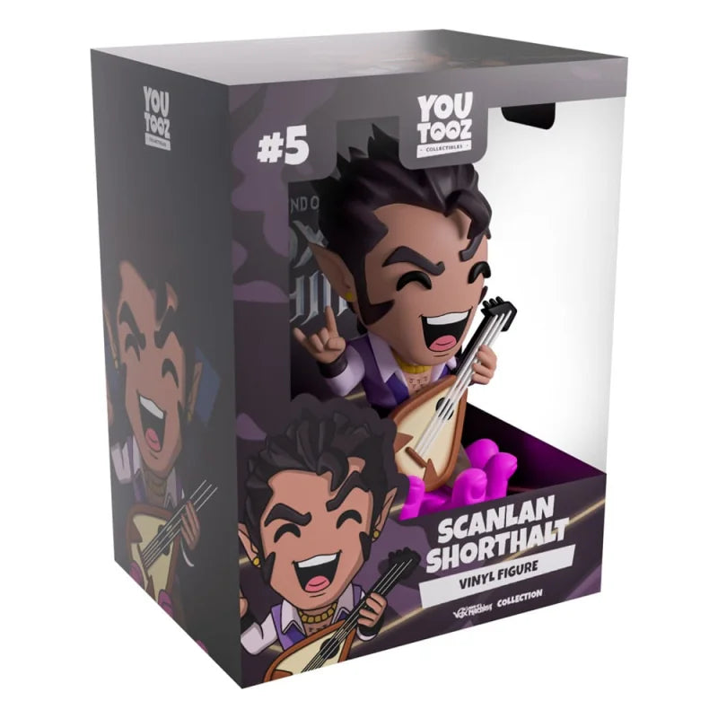 The Legend of Vox Machina Scanlan Shorthalt Vinyl Figure - Youtooz - The Legend of Vox Machina Collection #5